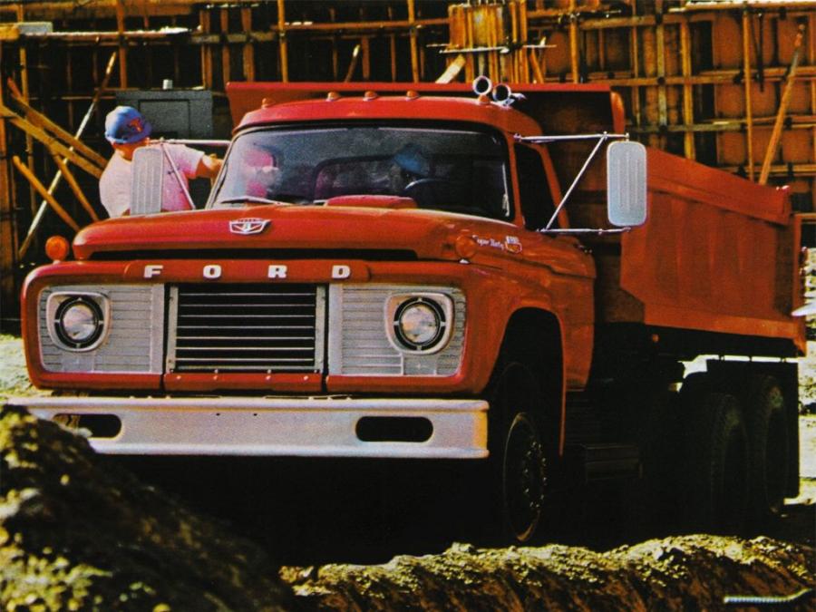  Ford T950 Super Duty Dump Truck 1967 года  (фото 1 из 2)